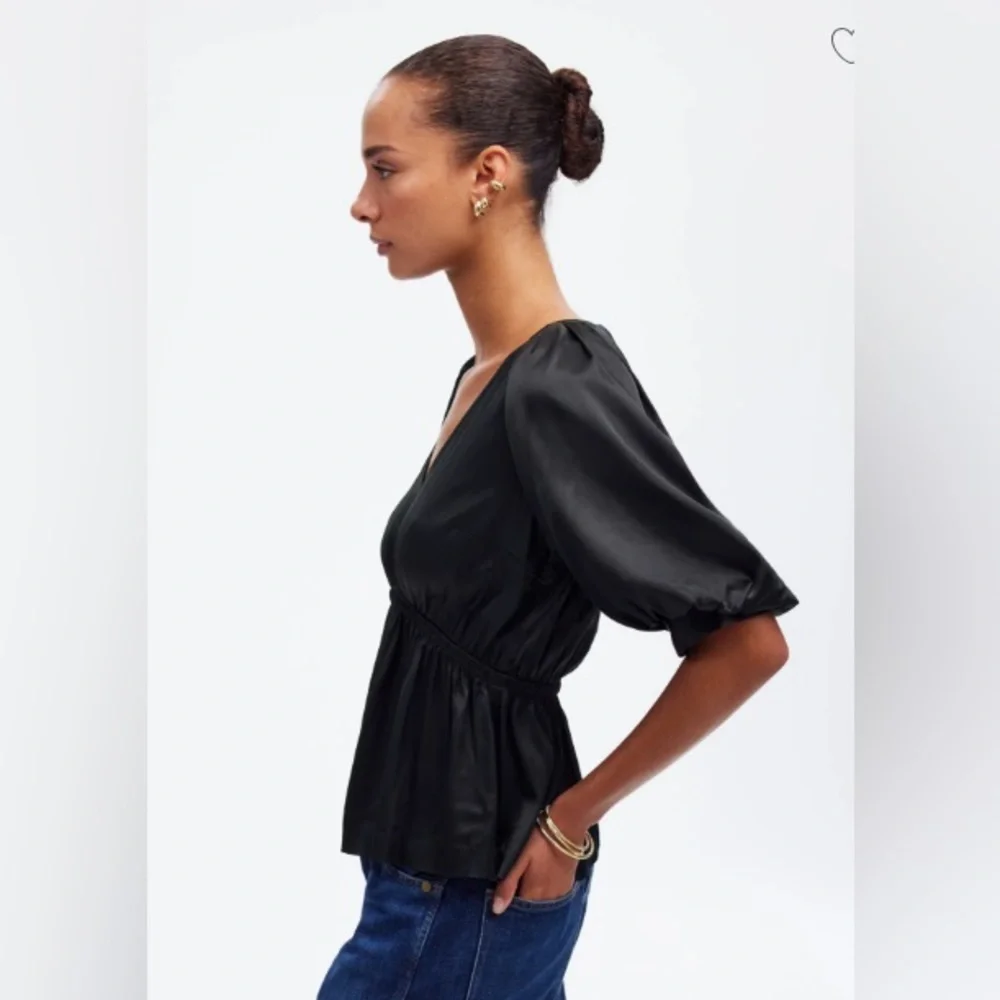 Madewell Puff Sleeve Blouse